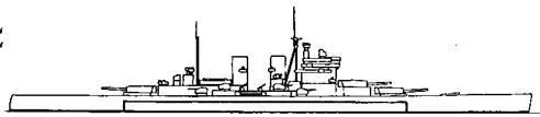 Наружный вид проекта линейного Корабля 16G38 вооруженного 9 16дм орудиями - фото 63