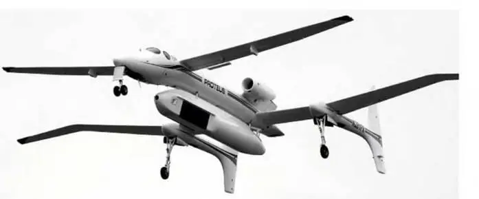 Рис 11 Экспериментальный самолет Proteus США 2006 Под фюзеляжем - фото 1