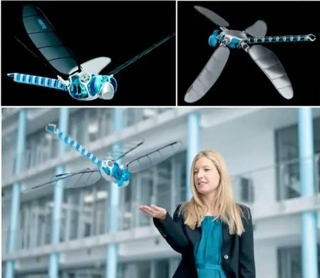 Рис 157 Эитомоитер Вionicopter компании Festo Германия 2013 Длина - фото 104