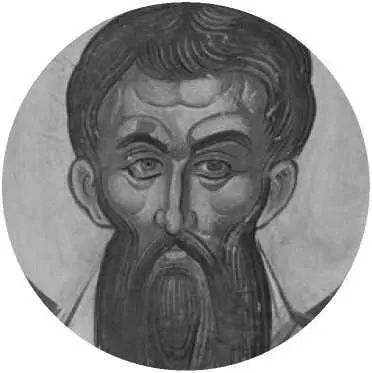 Святитель Григорий Палама Фреска Монастырь Дионисиат Афон Греция Сер XVI - фото 10
