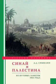 Дмитрий Смышляев - Синай и Палестина. Из путевых заметок 1865 года