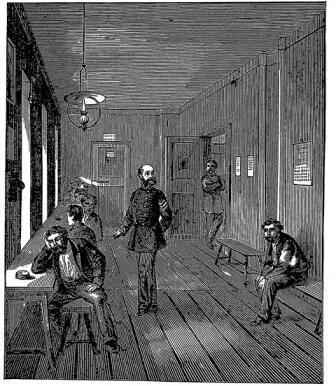 Столовая в арестантском доме Рисунок из журнала Всемирная иллюстрация 1873 - фото 111