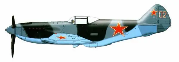 Самолёт 1052 с мотором ВК105ПФ2 и винтом ВИШ105СВ весна 1944 г - фото 86