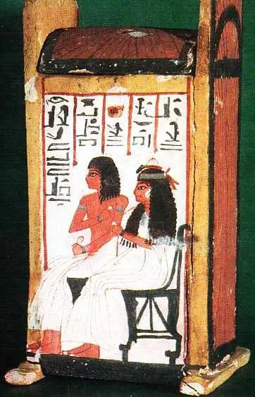 В Древнем Египте делали специальных куколок ушебти которые вместо человека - фото 105