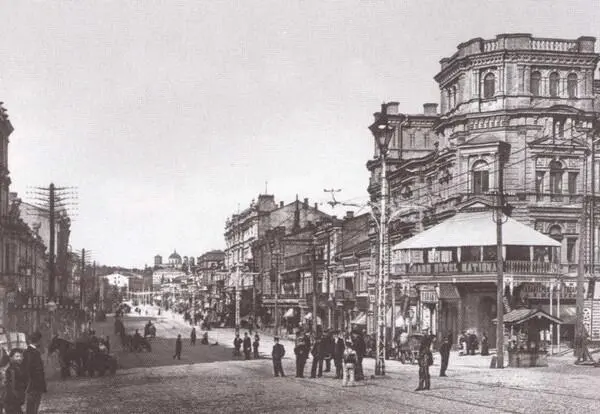 Киев Крещатик в начале XX века Василий Витальевич Шульгин1907 г Екат - фото 5