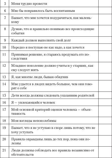Посчитайте баллы в следующих графах для того чтобы их сложить и выяснить - фото 21