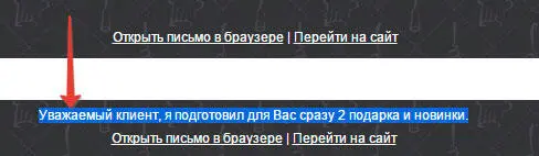 Ссылка на браузерную версию размещается на всякий случай Если письмо в - фото 43