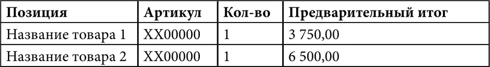 Предварительный итог 10 25000 руб Доставка и обработка 95000 руб Итого к - фото 168