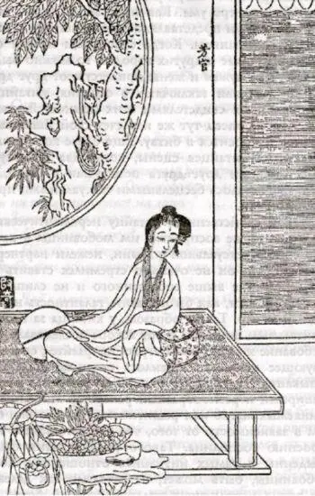 Молодая женщина Рисунок начала XIX в иллюстрация к роману Сон в красном - фото 14