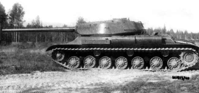Танк объект 701 0 вид слева Научноиспытательный артиллерийский полигон - фото 70