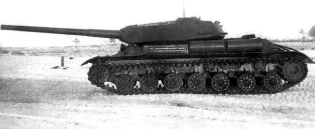 Танк объект 701 5 вид слева НИБТ полигон декабрь 1944 года ЦАМО В - фото 73