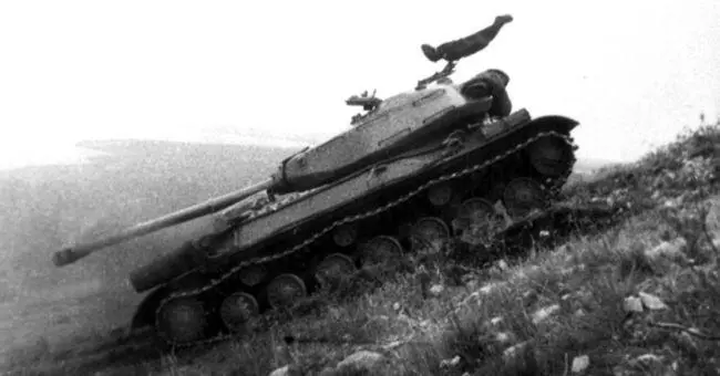 Серийный танк ИС4 во время проведения министерских испытаний машина - фото 77