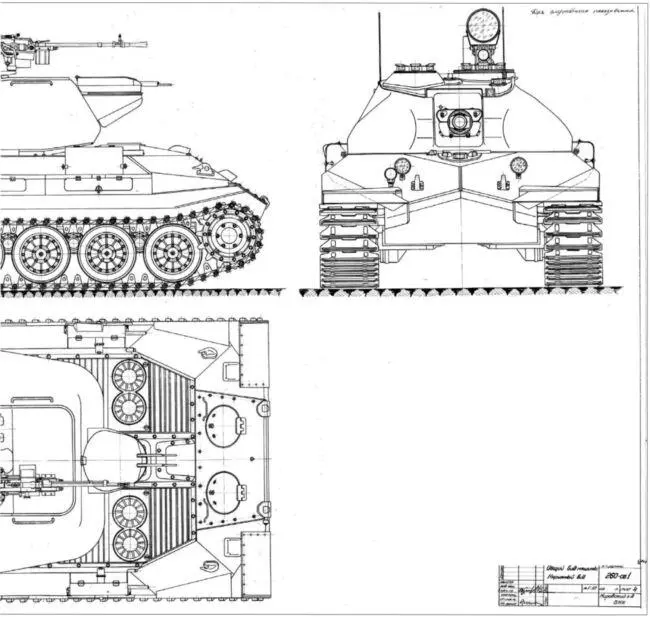 Чертежи общего вида танка ИС7 выпуска 1946 года АСКМ Не удалось этого - фото 113
