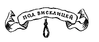 Под виселицей Когда ранние лучи солнца пробились сквозь перистые облака петух - фото 41