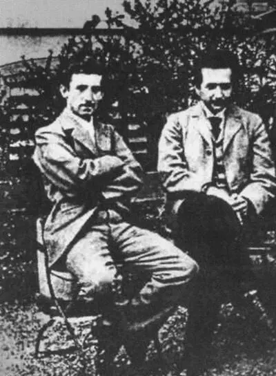 Марсель Гроссман и Альберт Эйнштейн Цюрих 1900 г Академики Конрад - фото 20