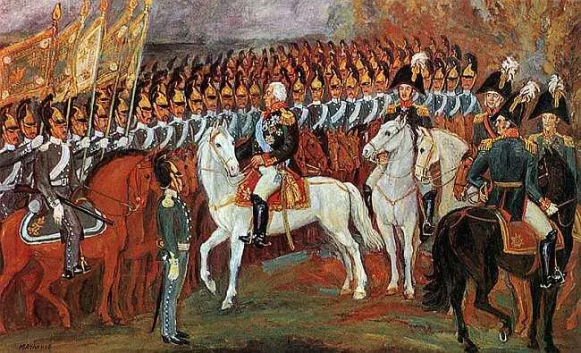 Обращение М И Кутузова к войскам накануне Бородинского сражения Художник Ю - фото 65