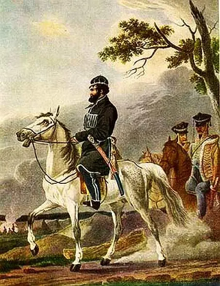 Д В Давыдов 17841839 Художник А Орловский 1814 г Французский - фото 109