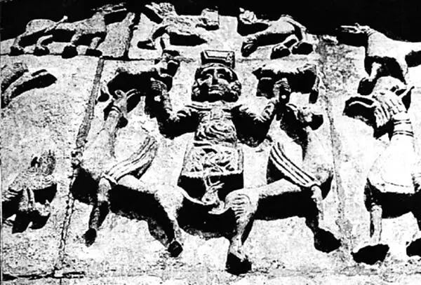 Рис 6 Сцена вознесения Александра Македонского Рельеф на Дмитриевском соборе - фото 6