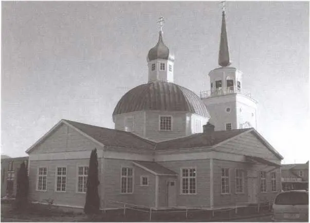 Восстановленный МихайлоАрхангельский собор символ Ситки Фото из архива В - фото 50