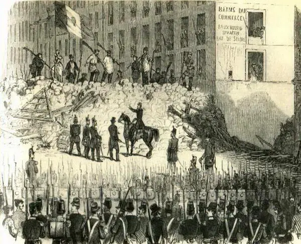 Июньские дни 1848 года в Париже Гравюра из газеты LIllustration от 8 июля - фото 16