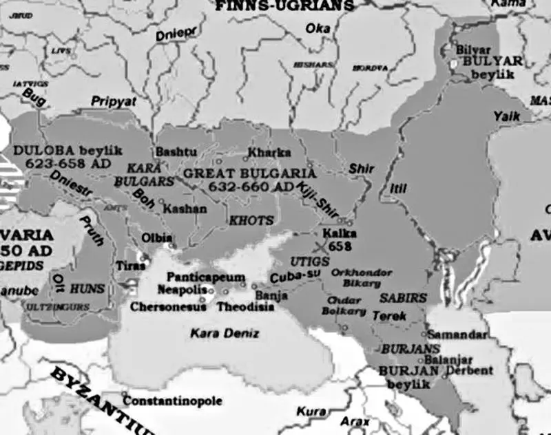 Великая Болгария в период наивысшего могущества RKh Bariev Bulgar history - фото 19