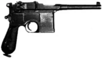 762мм пистолет маузер К96 Пистолет Маузер К96 имел длину 254 мм вес - фото 7