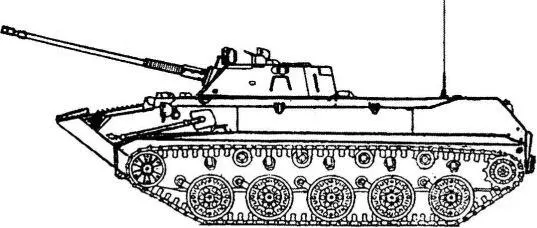 Боевая машина десанта БМД2 В 1985 году новая боевая машина десанта была - фото 144