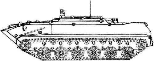 Командноштабная машина десанта БМДКШ Синица БТРРД Робот - фото 150