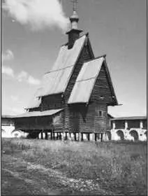 Преображенская церковь из села СпасВежи 1713 г 4 сентября 2002 г и ее - фото 17