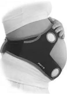 Рис 28 Пояс с динамиками на живот для беременной женщины belly music belt - фото 32