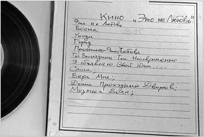 По материалам журнала Рокси 1984 годОткрывал фестиваль Цой с одной - фото 110
