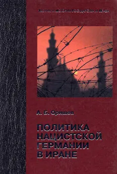 Александр Оришев - Политика нацистской Германии в Иране