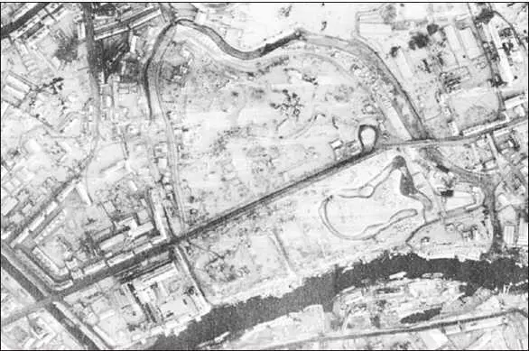 Немецкая аэрофотосъемка Ленинграда 16 ноября 1941 г Фрагмент Парк имени 1 - фото 18