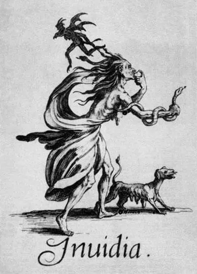 Жак Калло Офорт Зависть Из цикла Семь смертных грехов 1619 г - фото 11