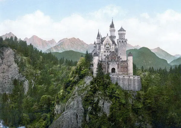 Зáмок Neuschwanstein Германия Сооружен не рабами у германцев как и у славян - фото 28