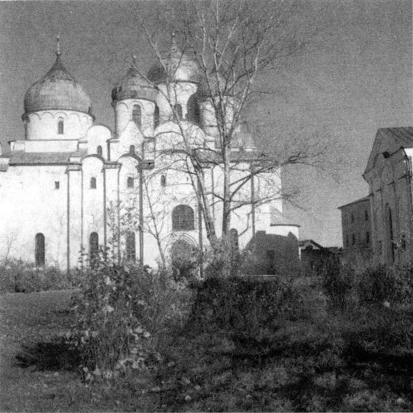 Собор Св Софии Новгород Троица Икона Андрей Рублев Конец XIV в - фото 2