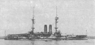 Броненосец Оушн в 1904 г вверху во время прохождения Суэцкого канала в - фото 29