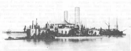 Новгород после переделок 1874 г Новгород в Стандфильском доке 1878 г - фото 14