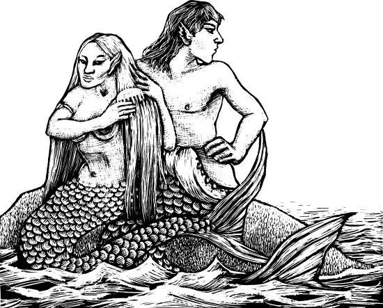 Морские люди Мерроу Многие германские скандинавские и кельтские предания - фото 63