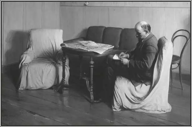 И И Бродский В И Ленин в Смольном в 1917 году 1930 год Ленин - фото 51
