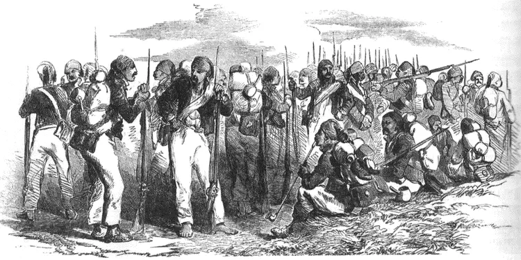 Редиф 1855 г Британская армия покрывшая славой свои знамена в войне с - фото 37
