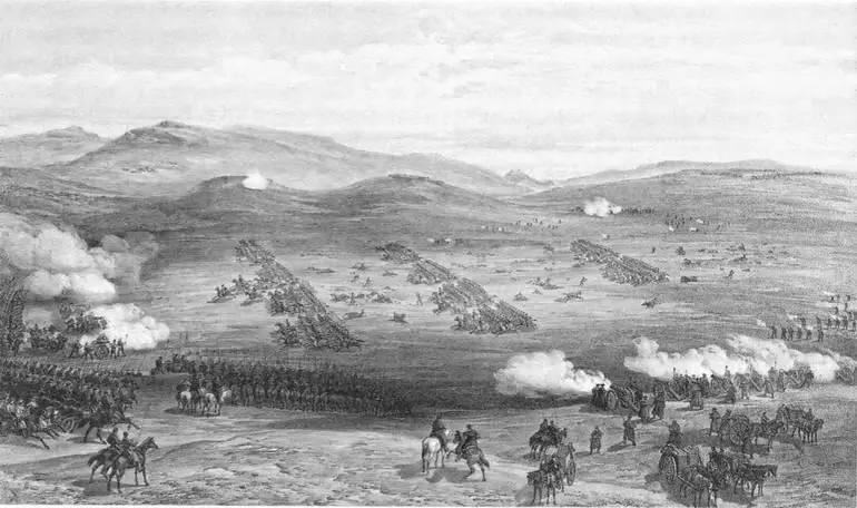 Атака Легкой бригады под Балаклавой 25 октября 1854 г Рисунок В Симпсона Ни - фото 87