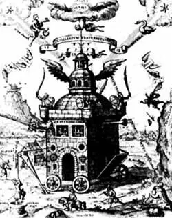 Храм братства Розы и Креста рисунок из книги Теофилуса Швейгхардта - фото 58