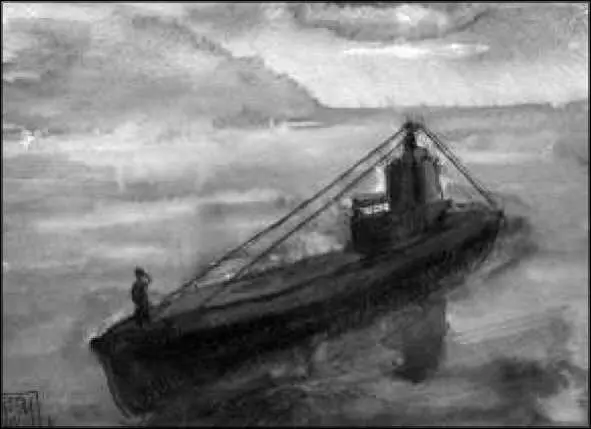 С Опульс Подводная лодка С13 Акварель П Лубянов Атака С13 - фото 152