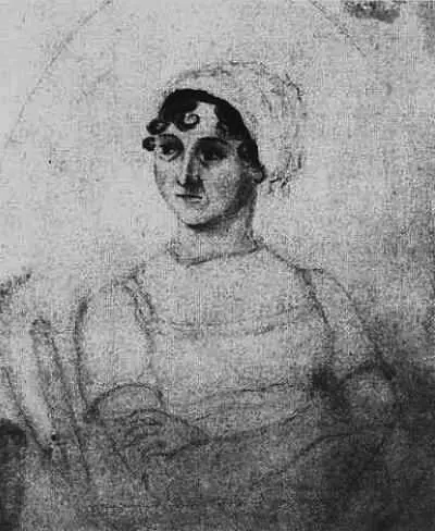 Джейн Остин набросок Кассандры Остин карандаш акварель ок 1801 The - фото 19