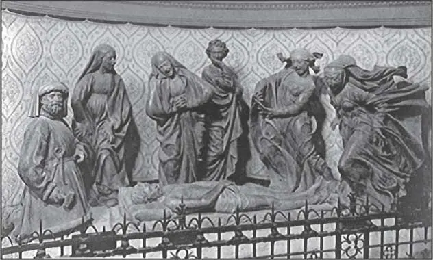 27 Никколо дель Арка Оплакивание Христа 1485 терракота раскраска - фото 28
