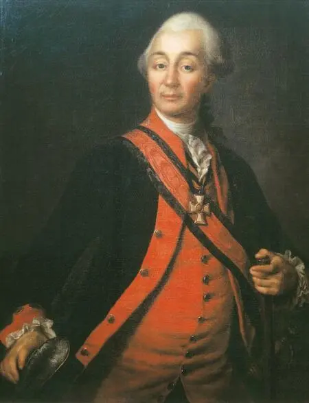 ДГ Левицкий Портрет Александра Васильевича Суворова 1786 г Неизвестный - фото 98