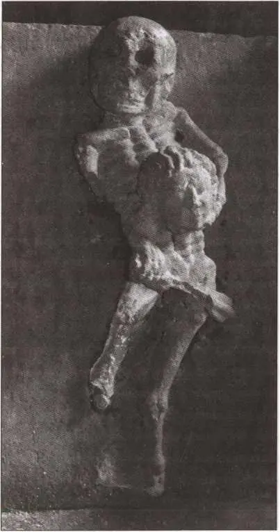 Анку с головой человека Скульптура купели в Ла Мартир 1601 Мурадова - фото 9