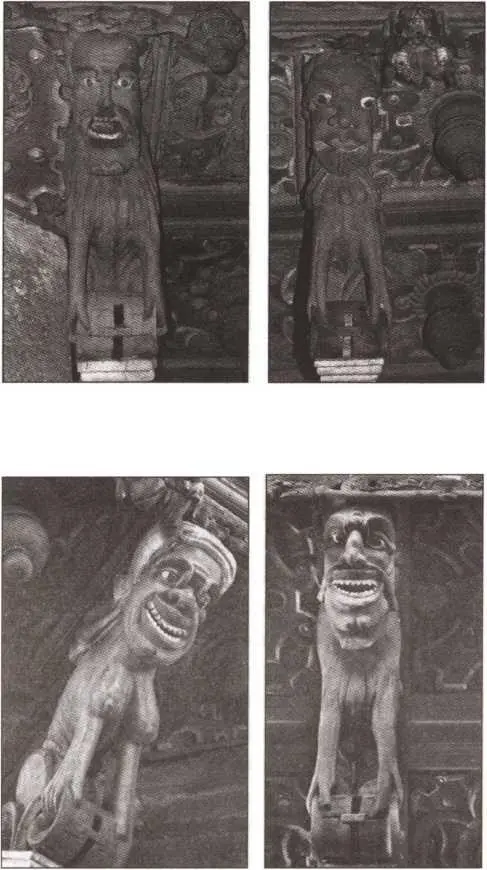 Детали экрана хора в интерьере церкви СенИв де Ла РошМорис 1570е гг - фото 2