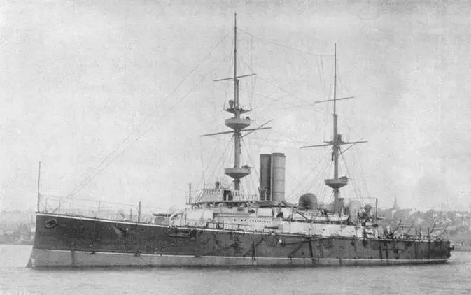 Ринаун в 18971898 гг Броненосец Ринаун на морском параде в - фото 85